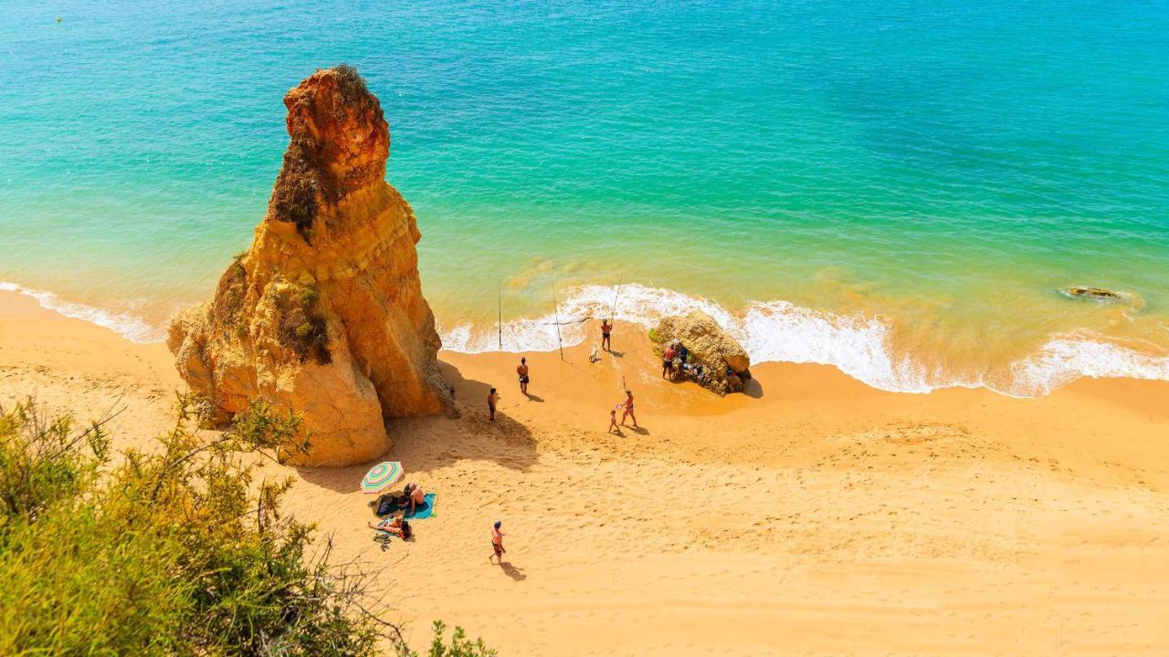 Casa Mar da Rocha em Portimão com piscina e BBQ Apartamento Exterior foto
